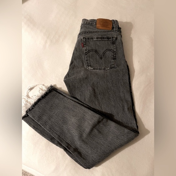 Grey Levi’s Wedgie Straight W27 L26 - Picture 1 of 3